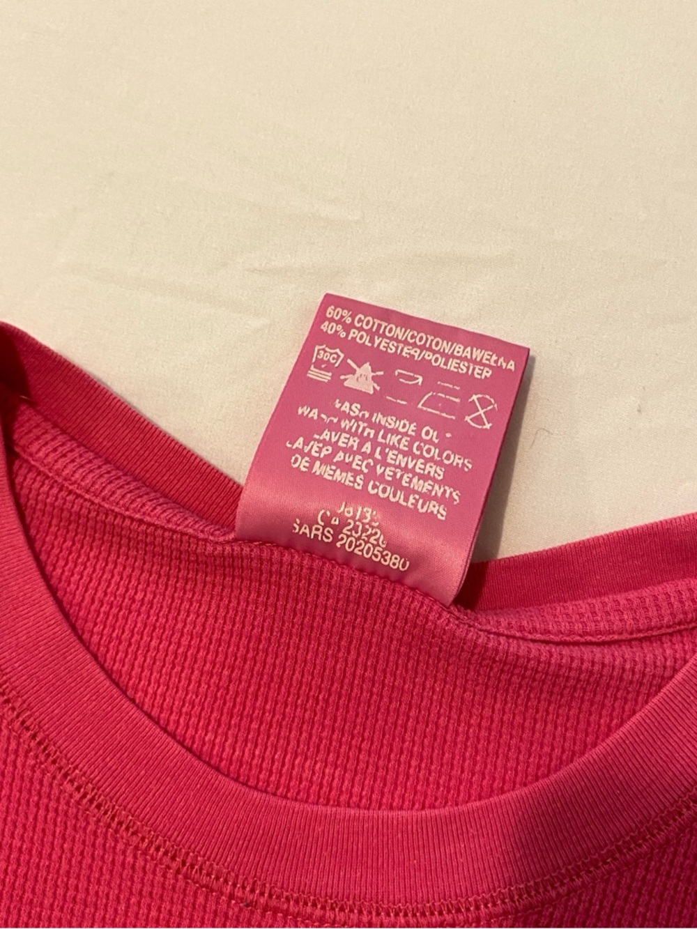 La Senza Waffle Knit Graphic Longsleeve - Picture 4 of 9
